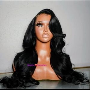 -Human Hair Lace Wig